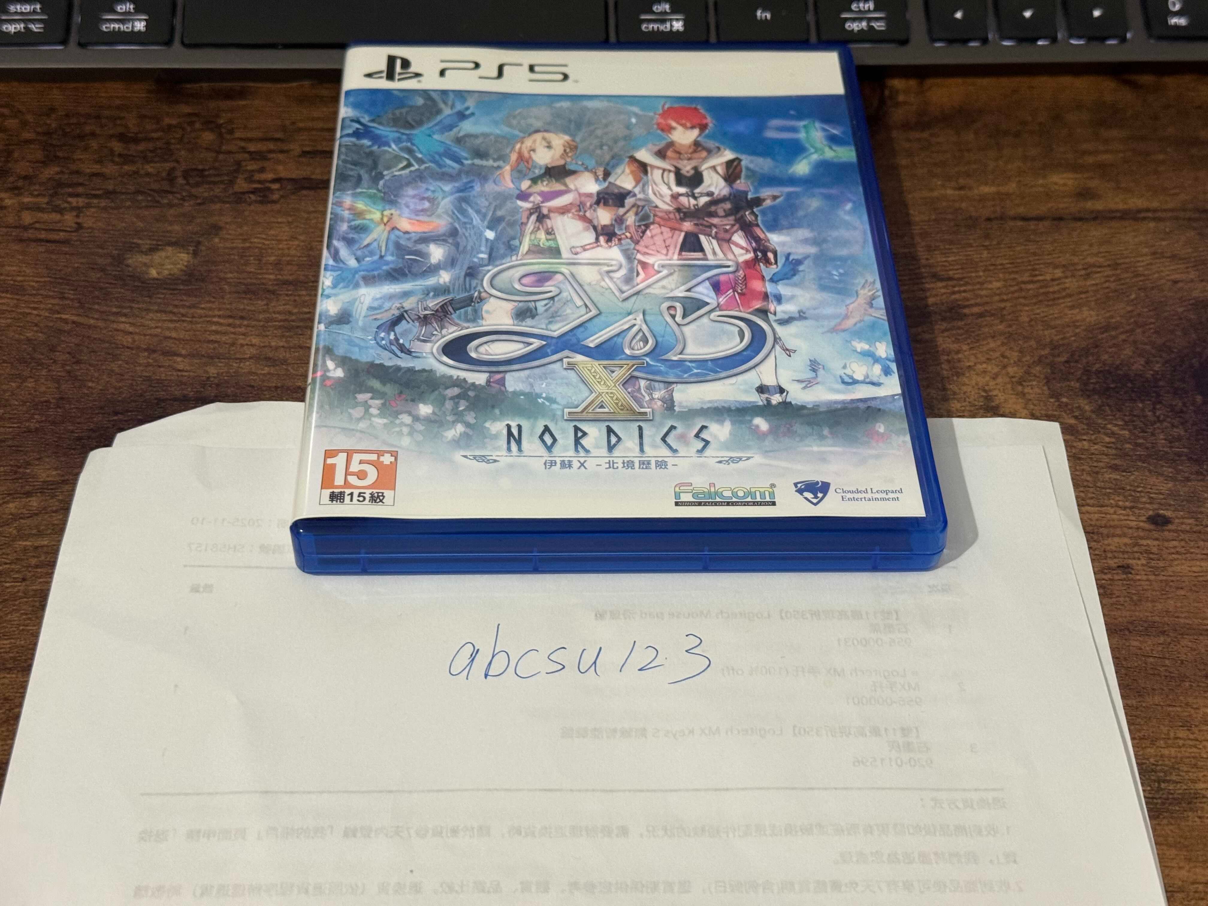 PS5 伊蘇Ｘ 伊蘇10 遊戲片