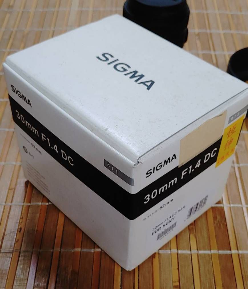 SIGMA 30mm f1.4 ART for SONY ＂A卡＂