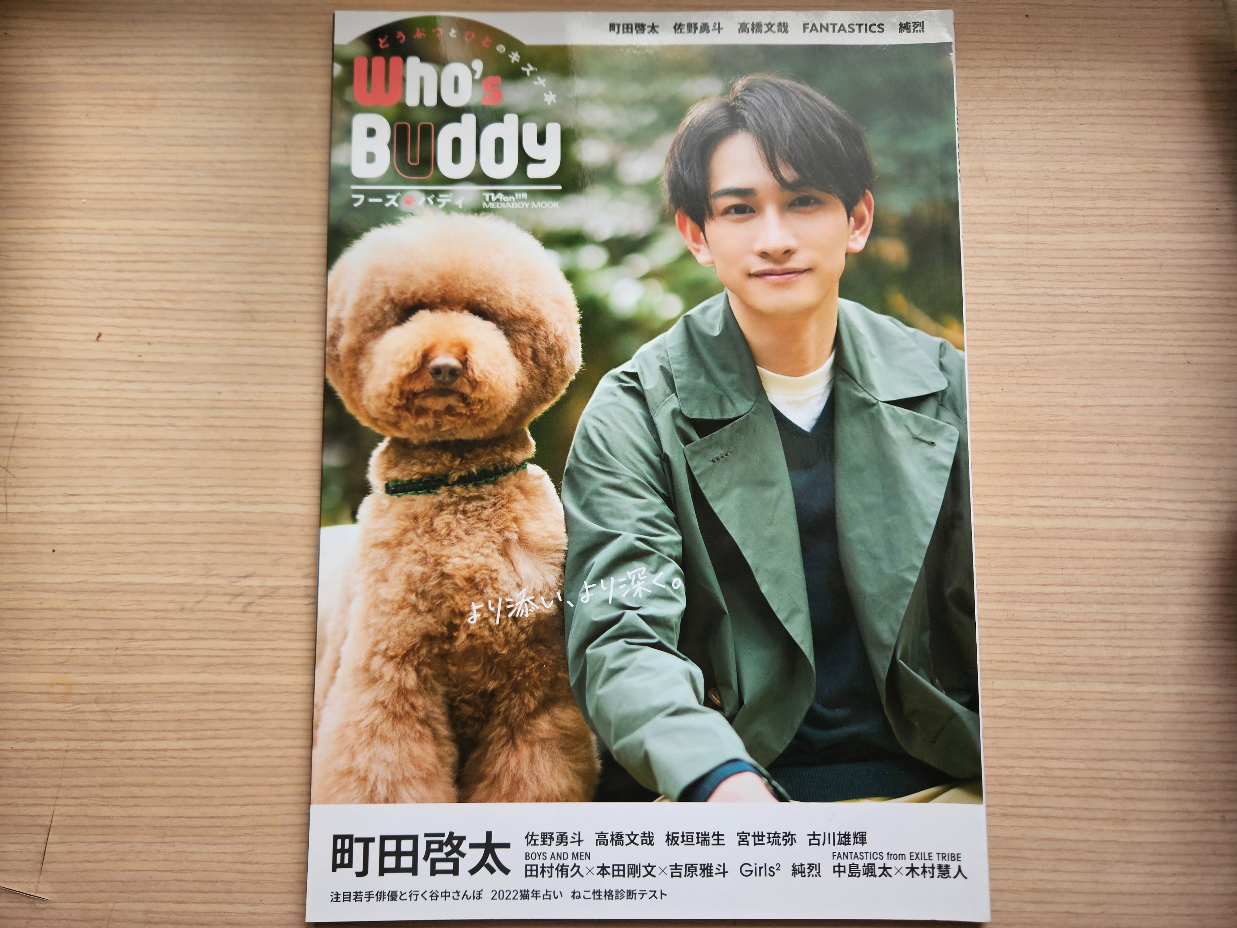 【二手雜誌】Who’s buddy 2022.4.15町田啓太、佐野勇斗、高橋文哉、板垣瑞生