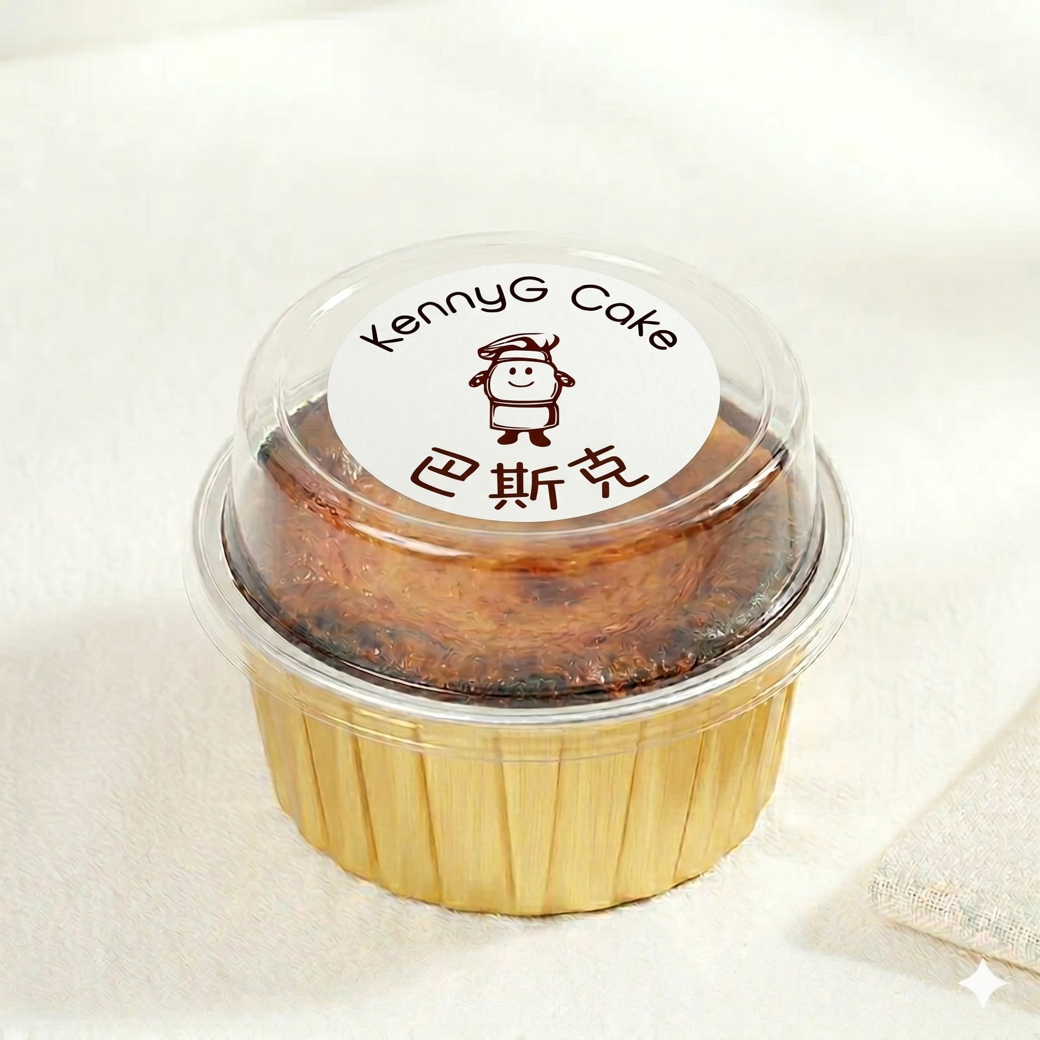 KennyGCake 迷你巴斯克 原味 抹茶 巧克力