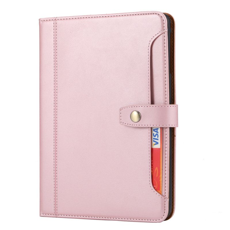 GMO訂隔週出復古小牛皮iPad Air 4代2020 A2316 A2324 A2325 A2072翻蓋磁吸扣有筆槽
