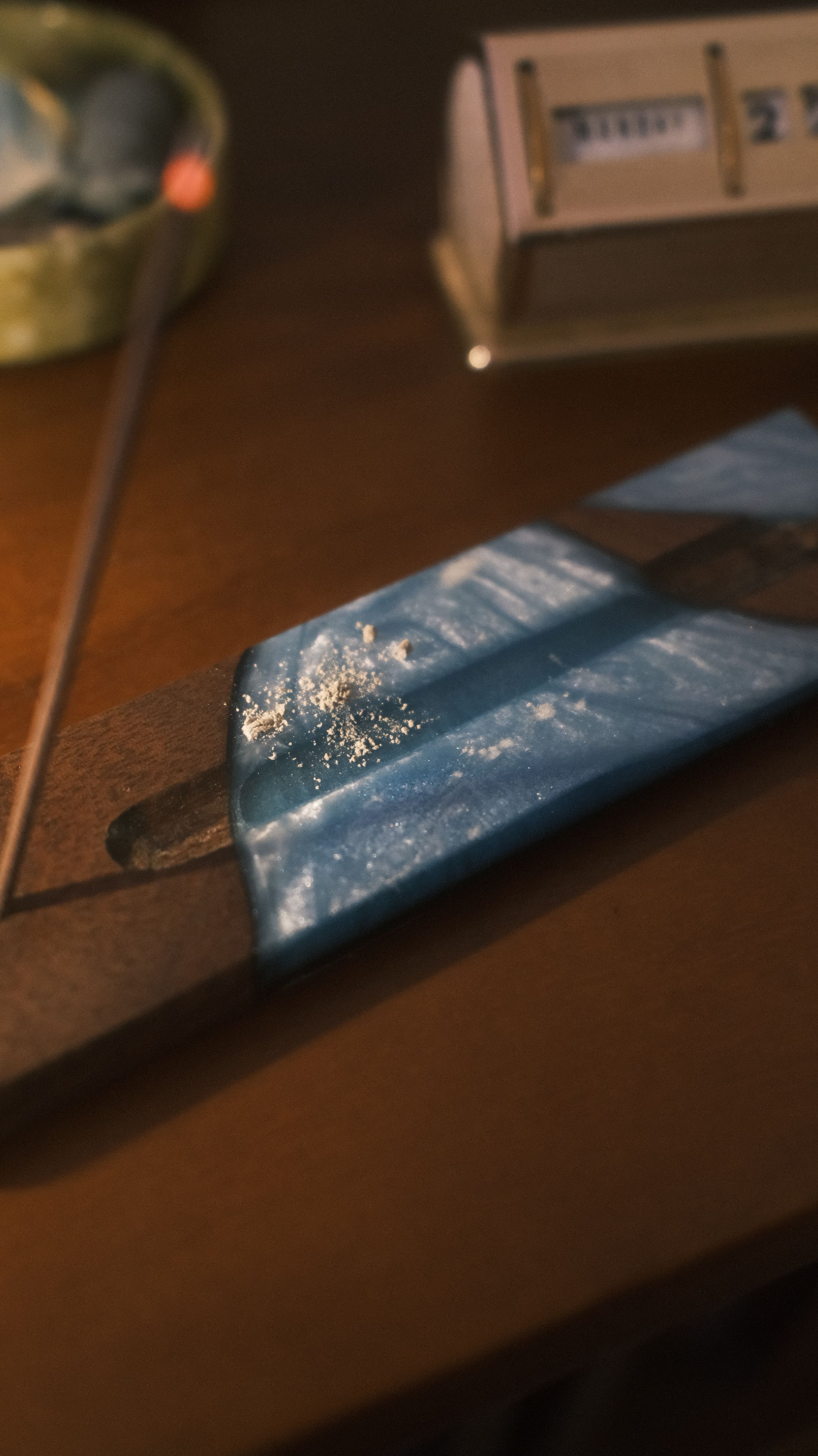 雙面流體線香座｜Wood ＆ Epoxy Incense Holder