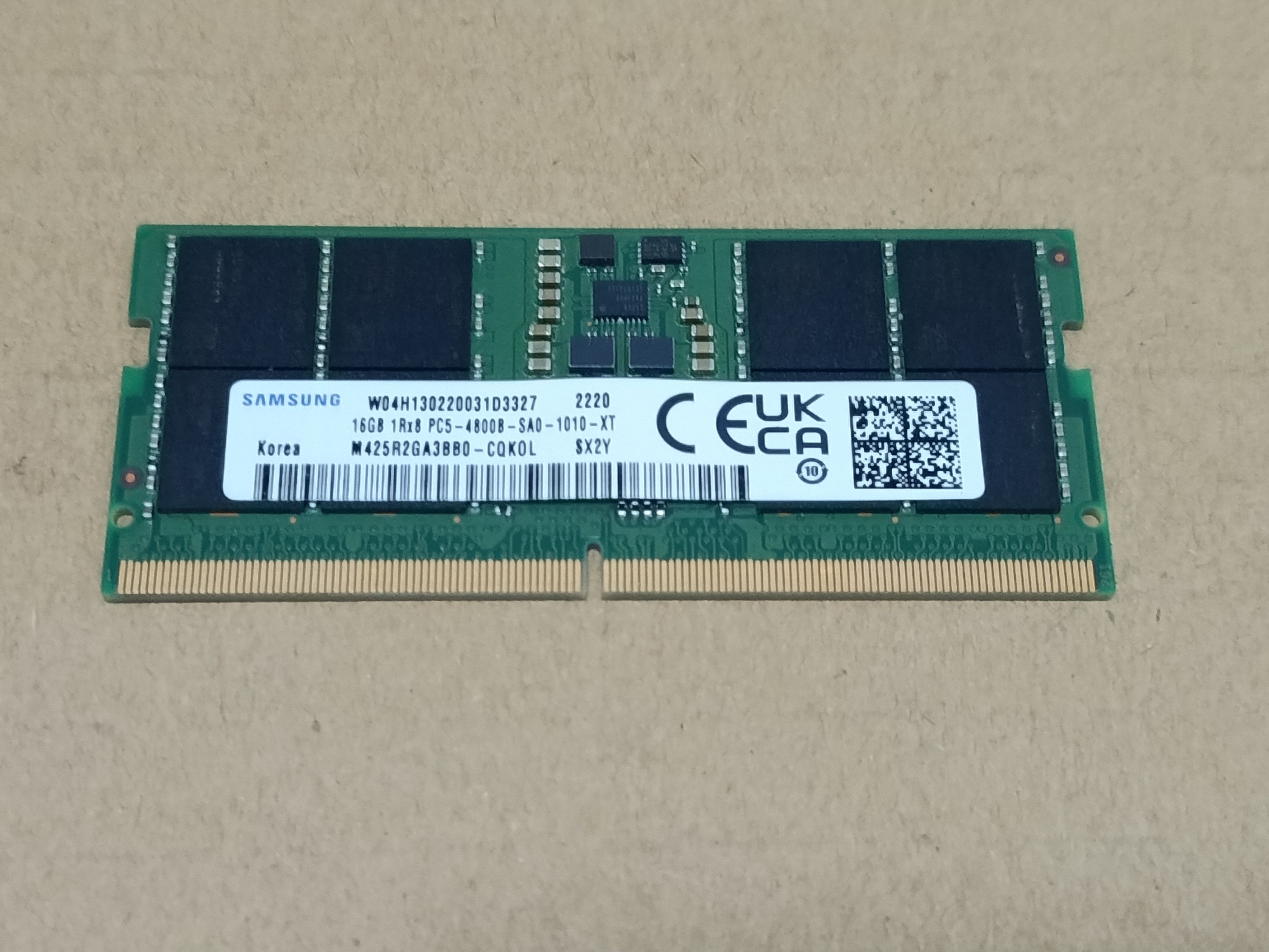 三星 DDR5 4800 16G