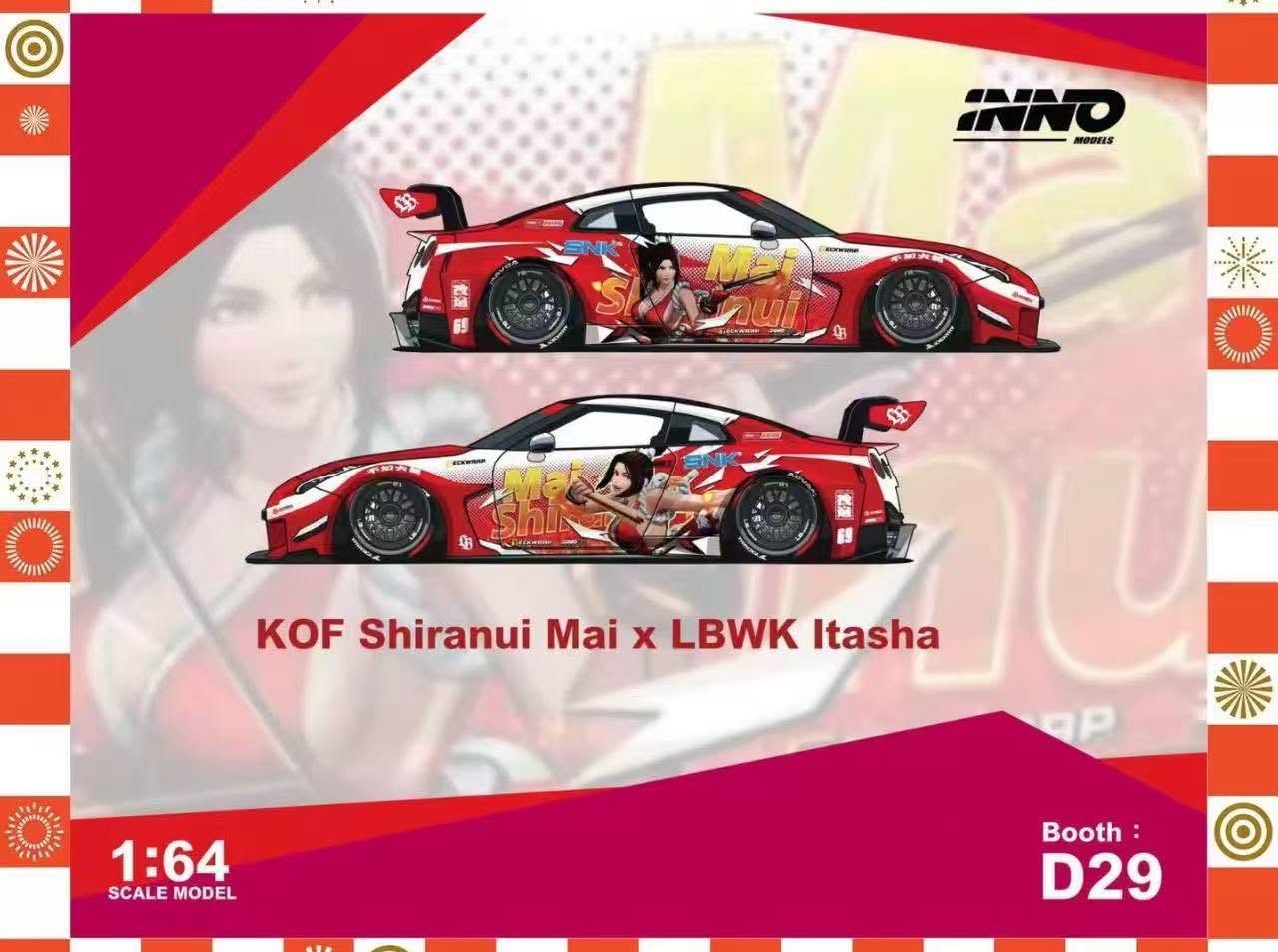 限定 INNO R35 LBWK Itasha 不知火舞塗裝
