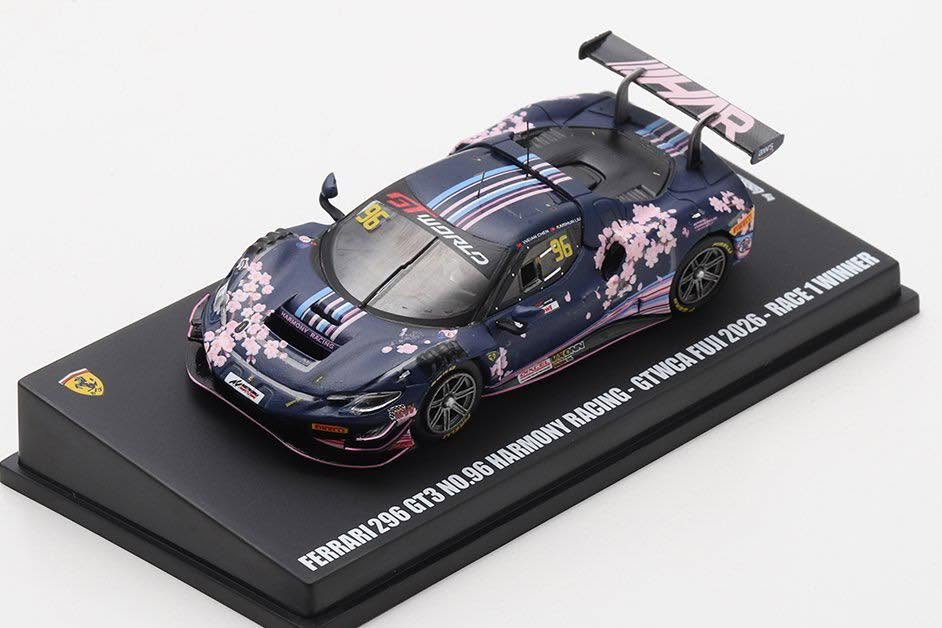 日本Spark限定 LOOKSMART

GT世界挑戰亞洲賽冠軍車
Ferrari 296 GT3 96號