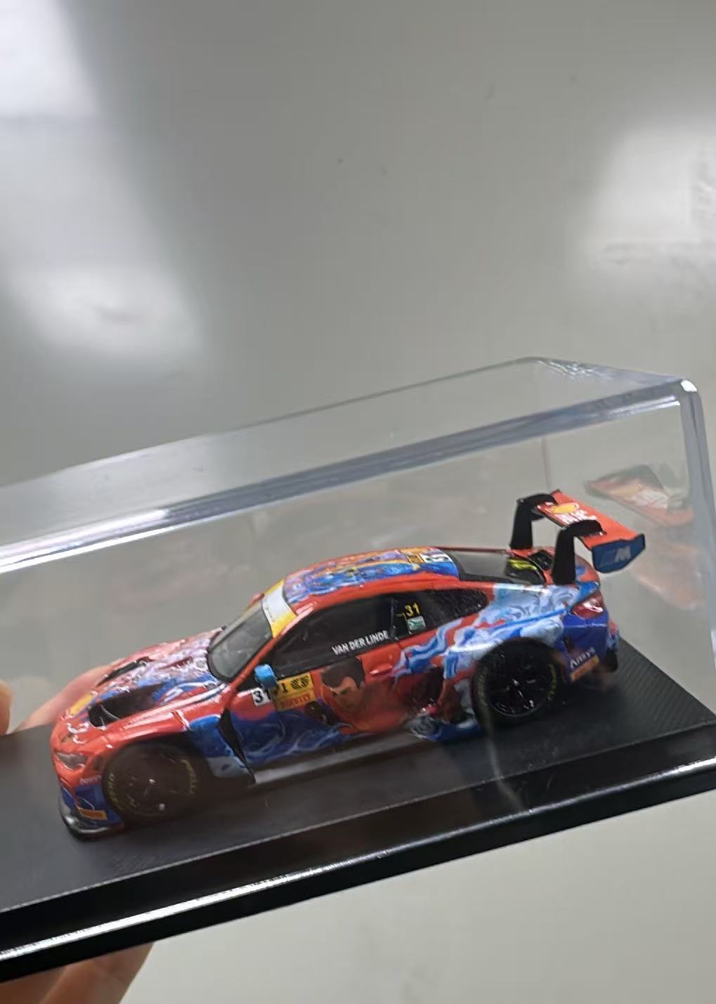 TCO 1/64 M4 GT3 殼牌超人塗裝