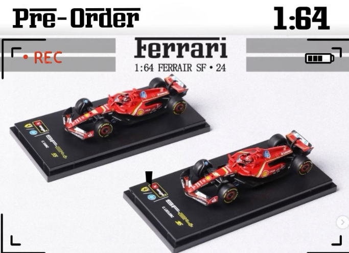 7/18 Bburago 1:64 Ferrari SF-24 
