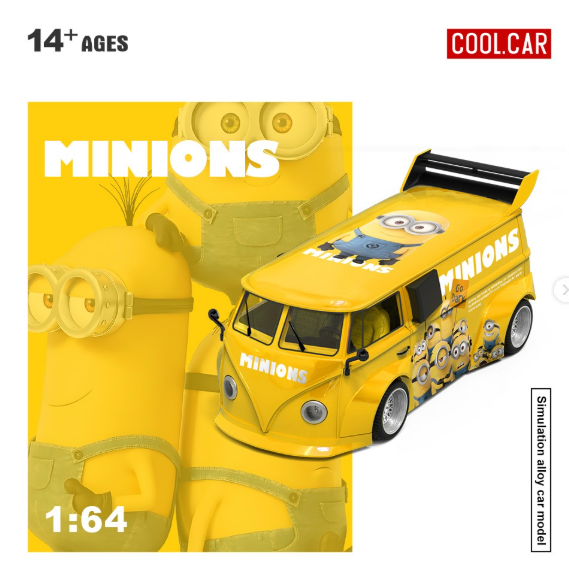7/18 CC 1:64 Volkswagen T1 小黃人塗裝