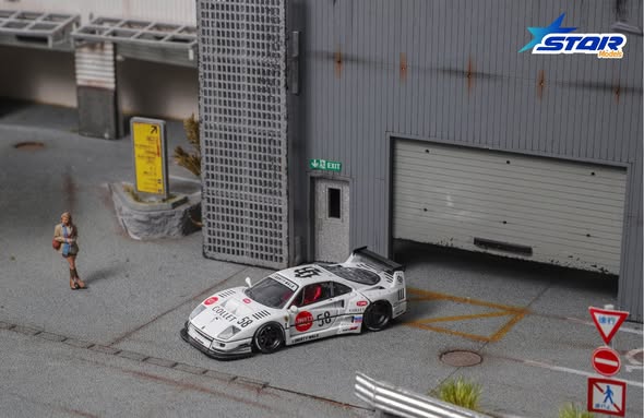 Star Models 1:64 F40 LB Works 寬體改裝版
