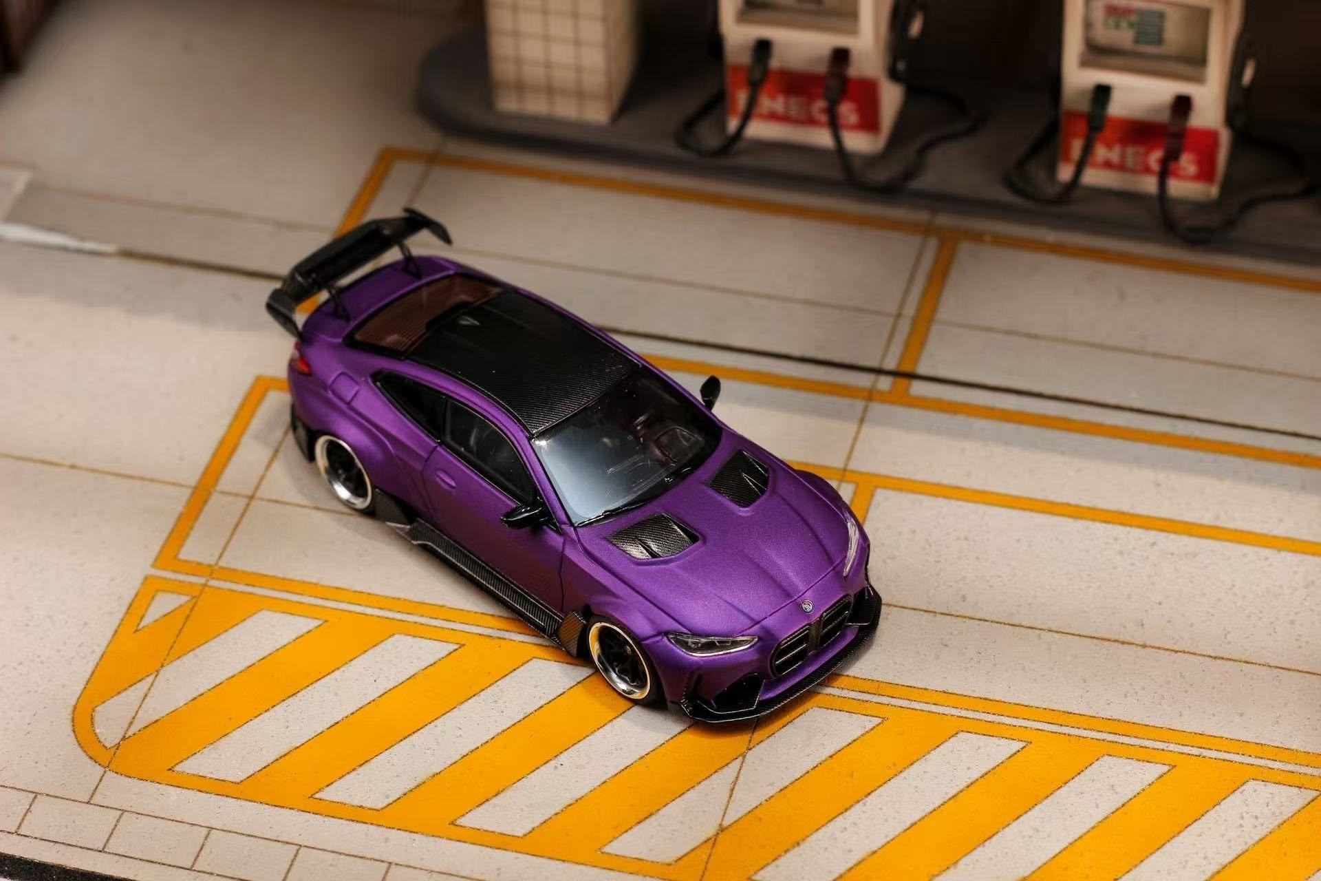7/20 SW 1/64 BMW G82 M4  哑光紫色