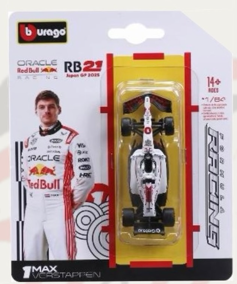 7/20 Bburago 1:64 Red Bull JapanGP 白牛