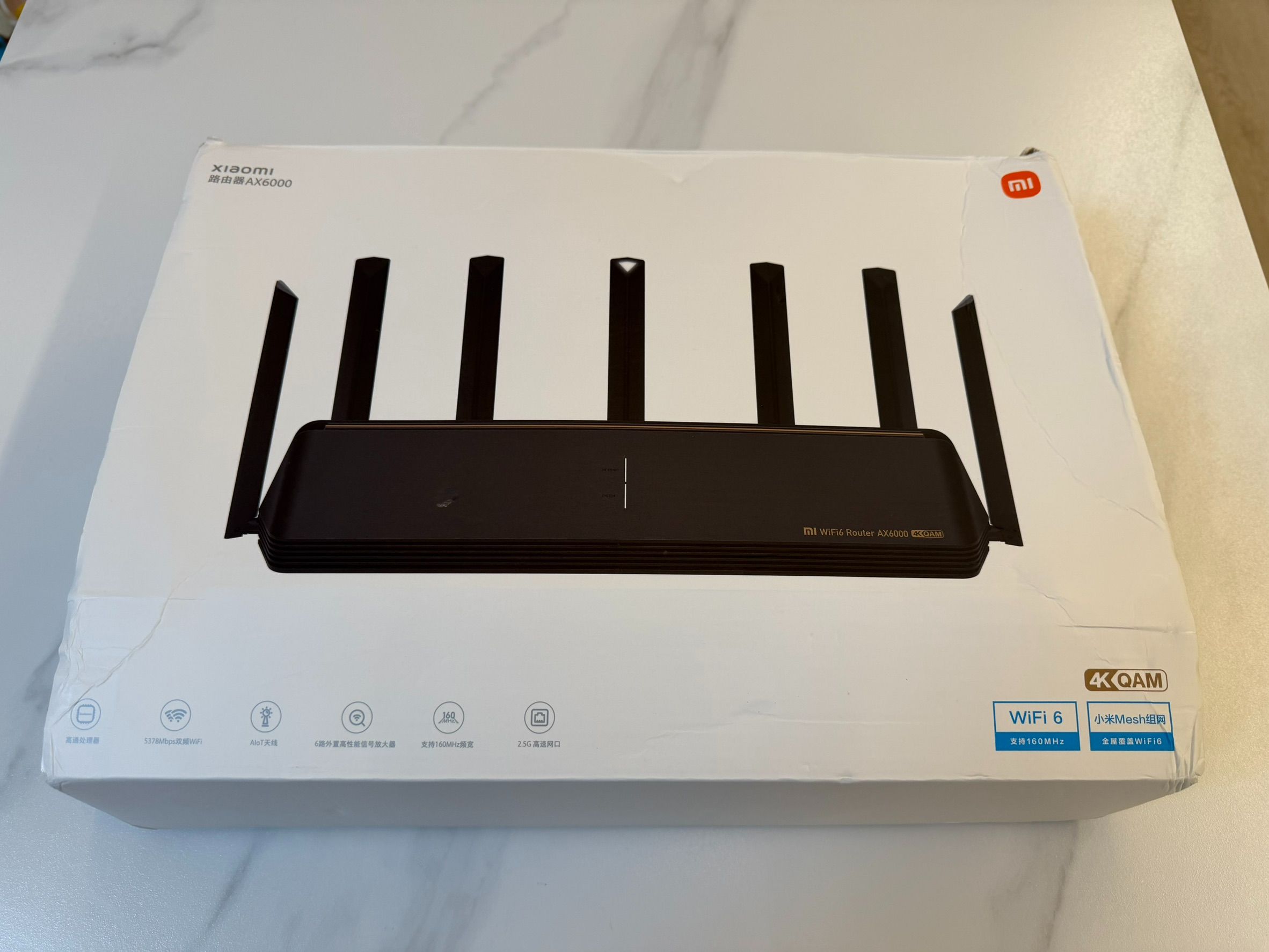 AX6000 小米路由器 全屋智能 WIFI6增強版
