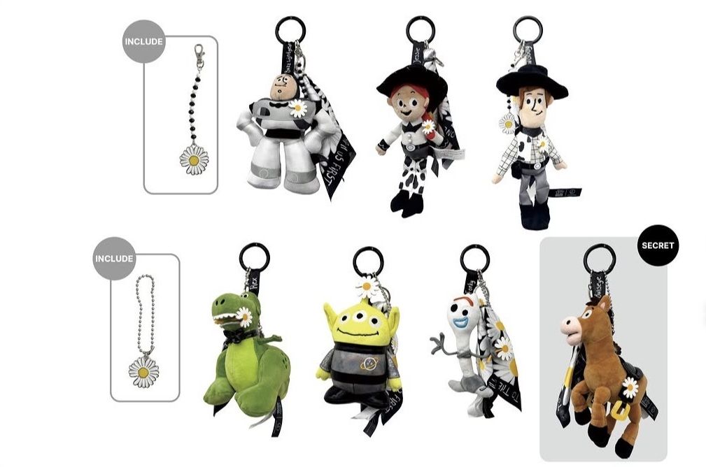 9號吊飾盲盒Plush Blind Key Ring