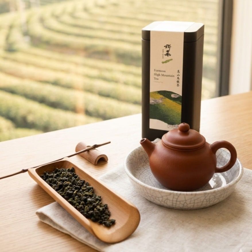 玉山塔塔加高山烏龍茶-茶罐