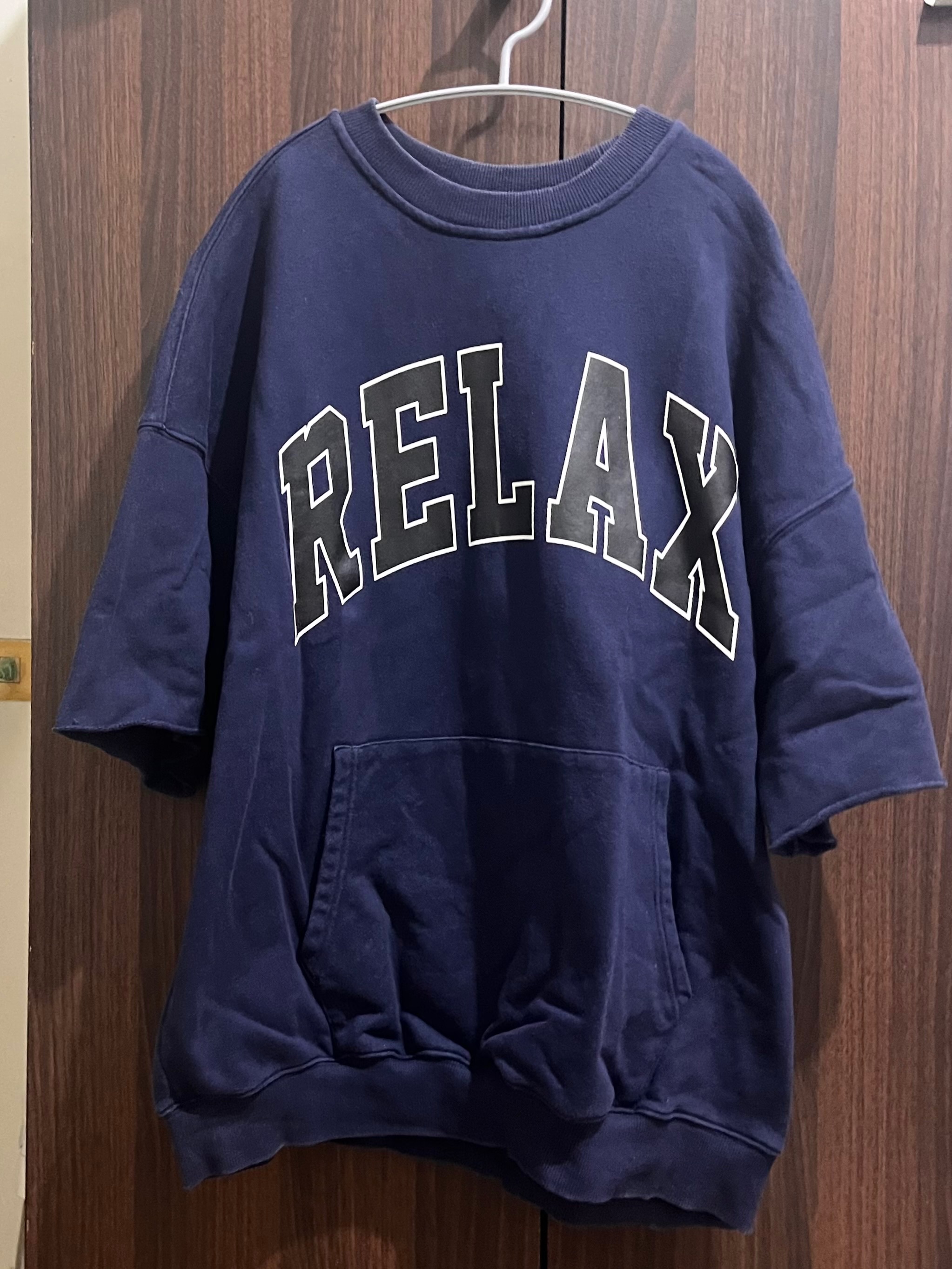 RELAX厚磅毛巾布T恤