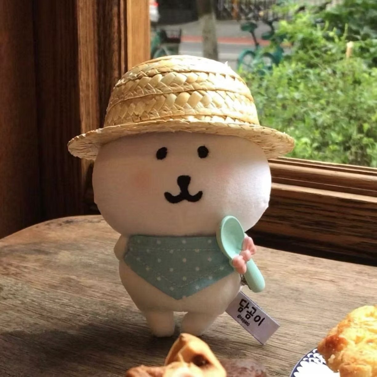 韓國正品自嘲熊草帽系列