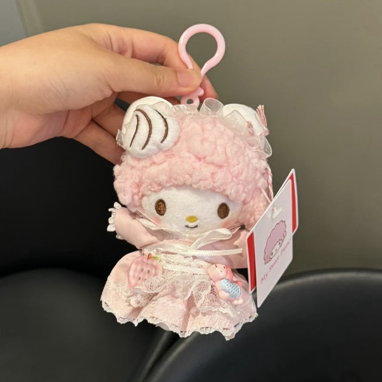 正版彼安諾奶油小羊造型吊飾