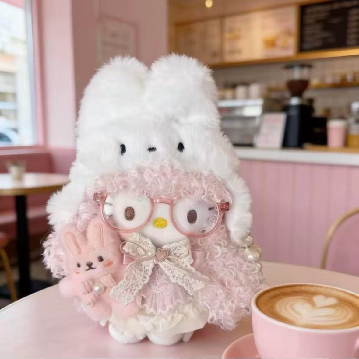 正版HelloKitty卷毛精緻造型款