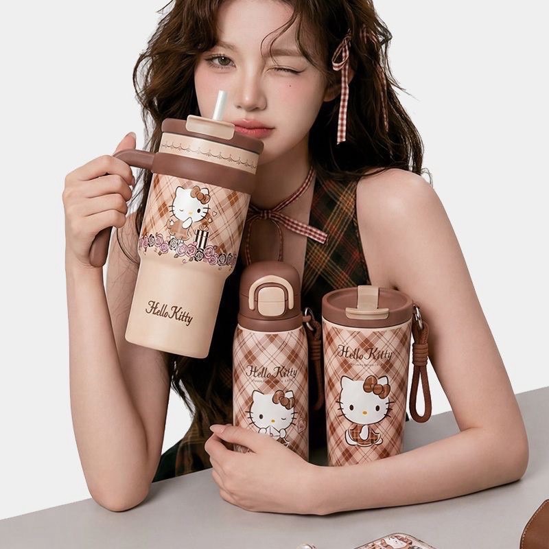 中國正版HelloKitty 英倫風保溫杯系列