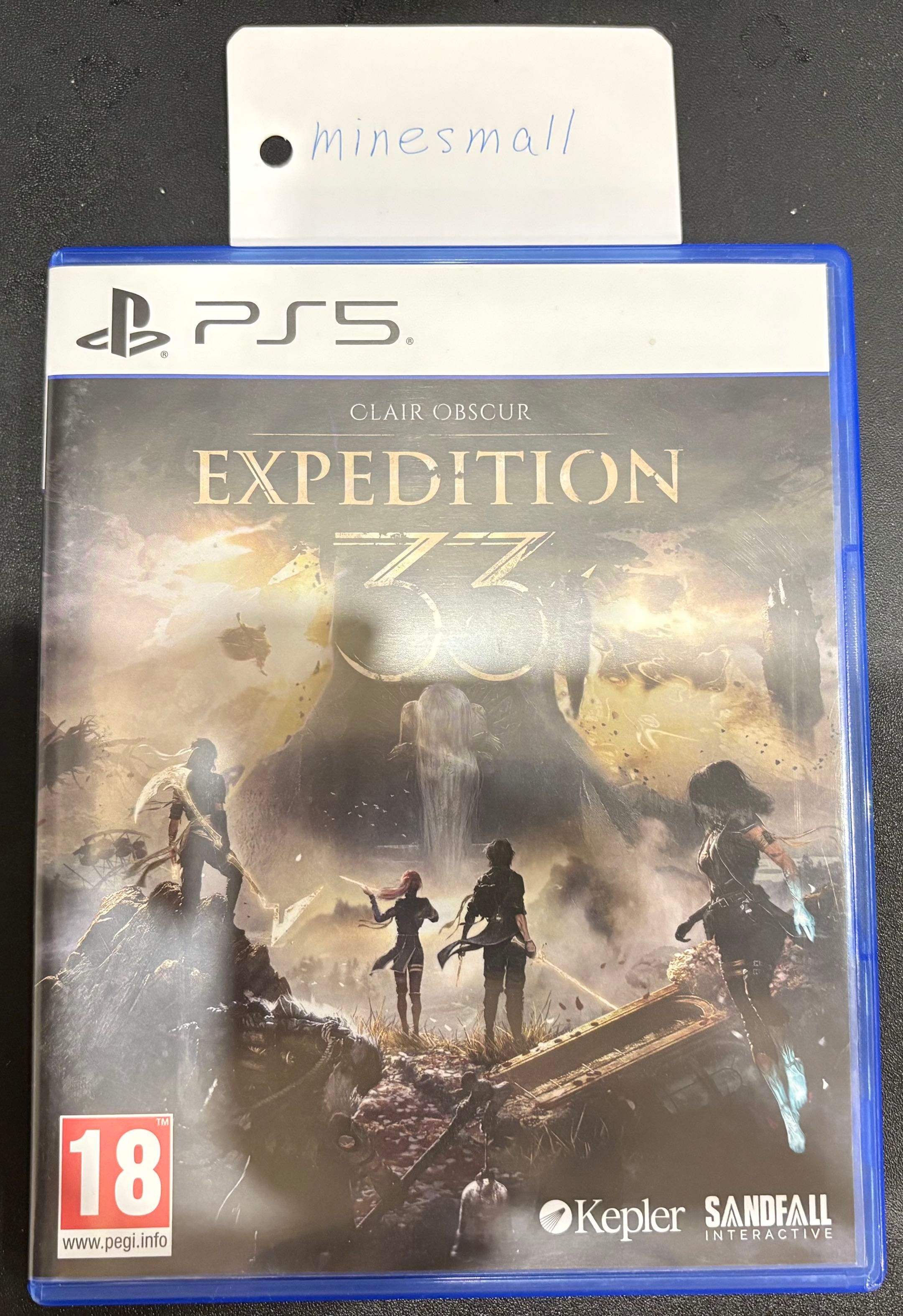 二手 PS5 光與影 33號遠征隊 特典已用