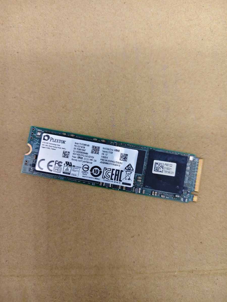 Plextor M9PeGN 512G 99%健康