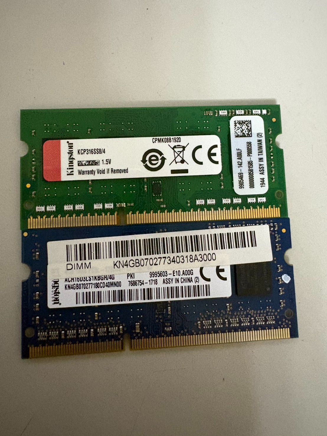 NB DDR3 4G