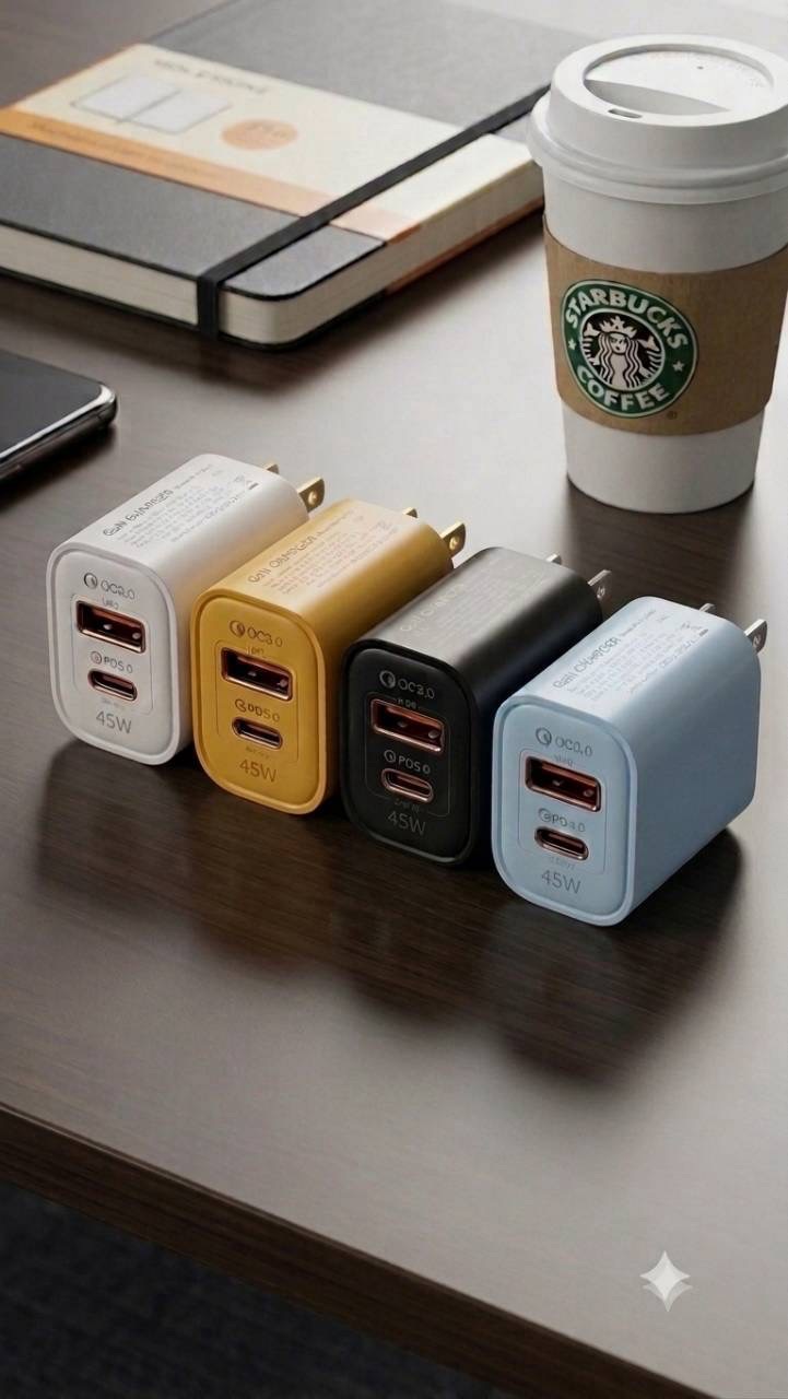 45w氮化鎵充電頭