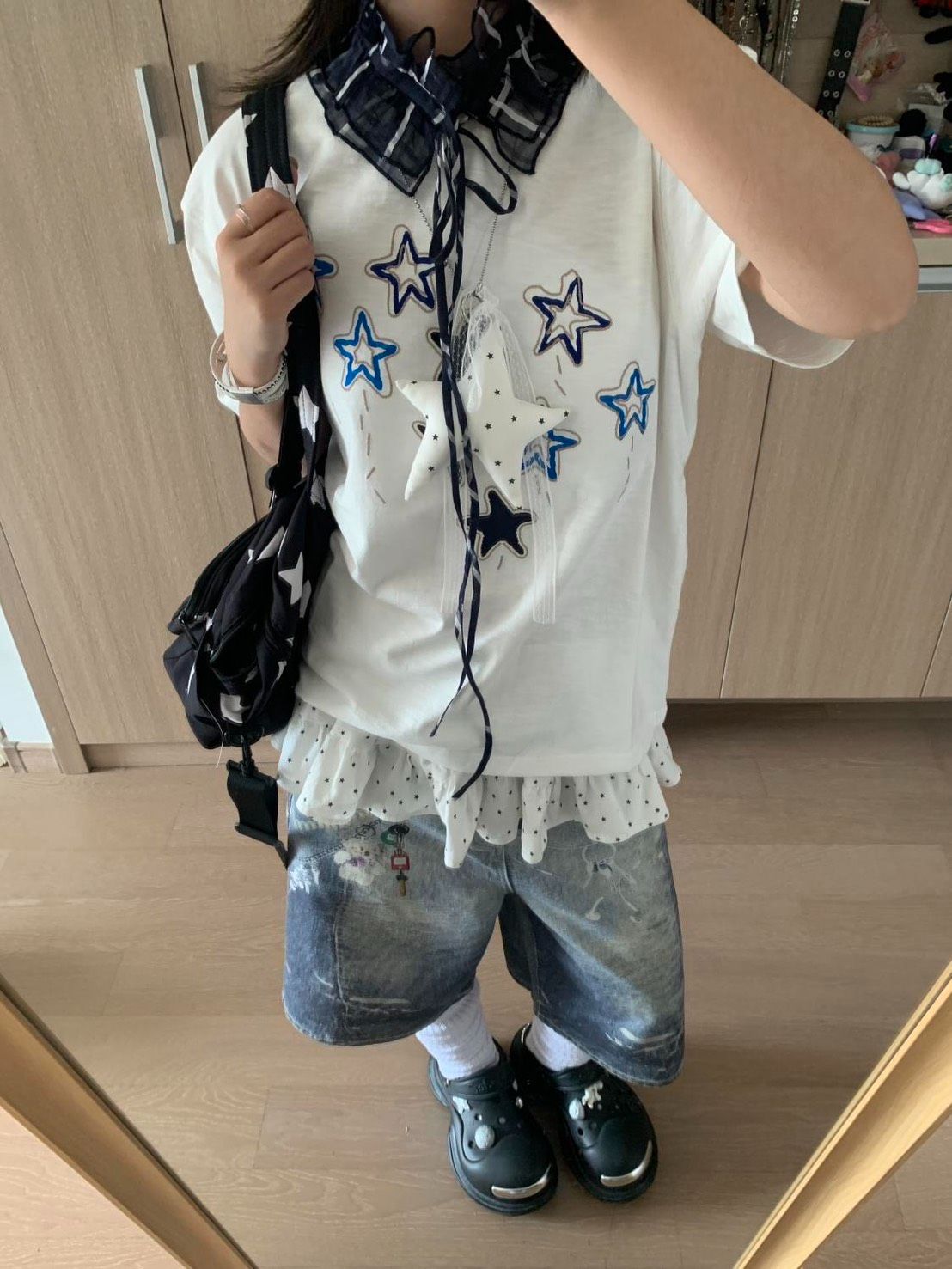 ꒰韓系萌萌星星波點套裝꒱