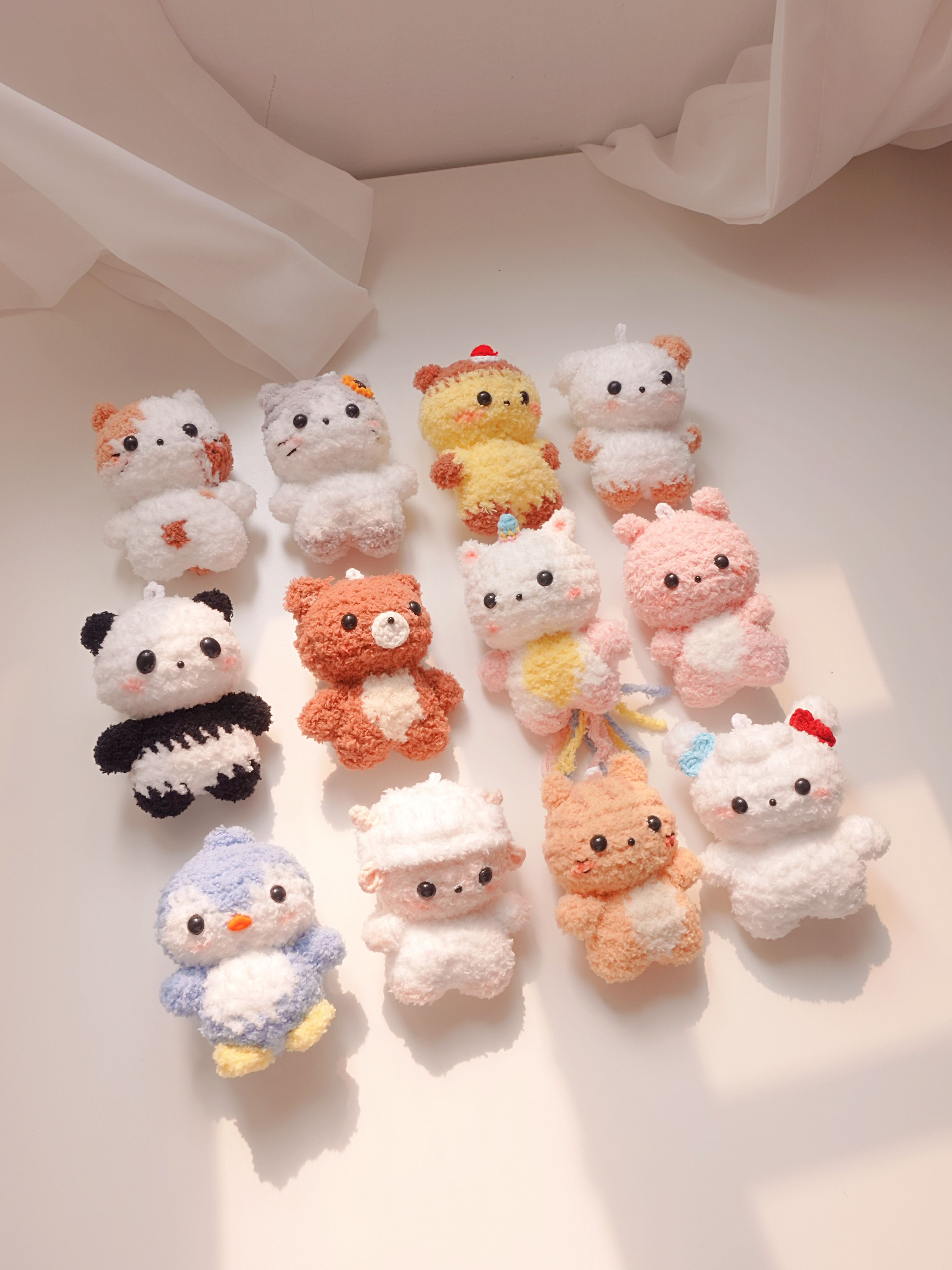 ✦ 甜秘密王國・小動物鉤織娃娃 ✦（全12款）