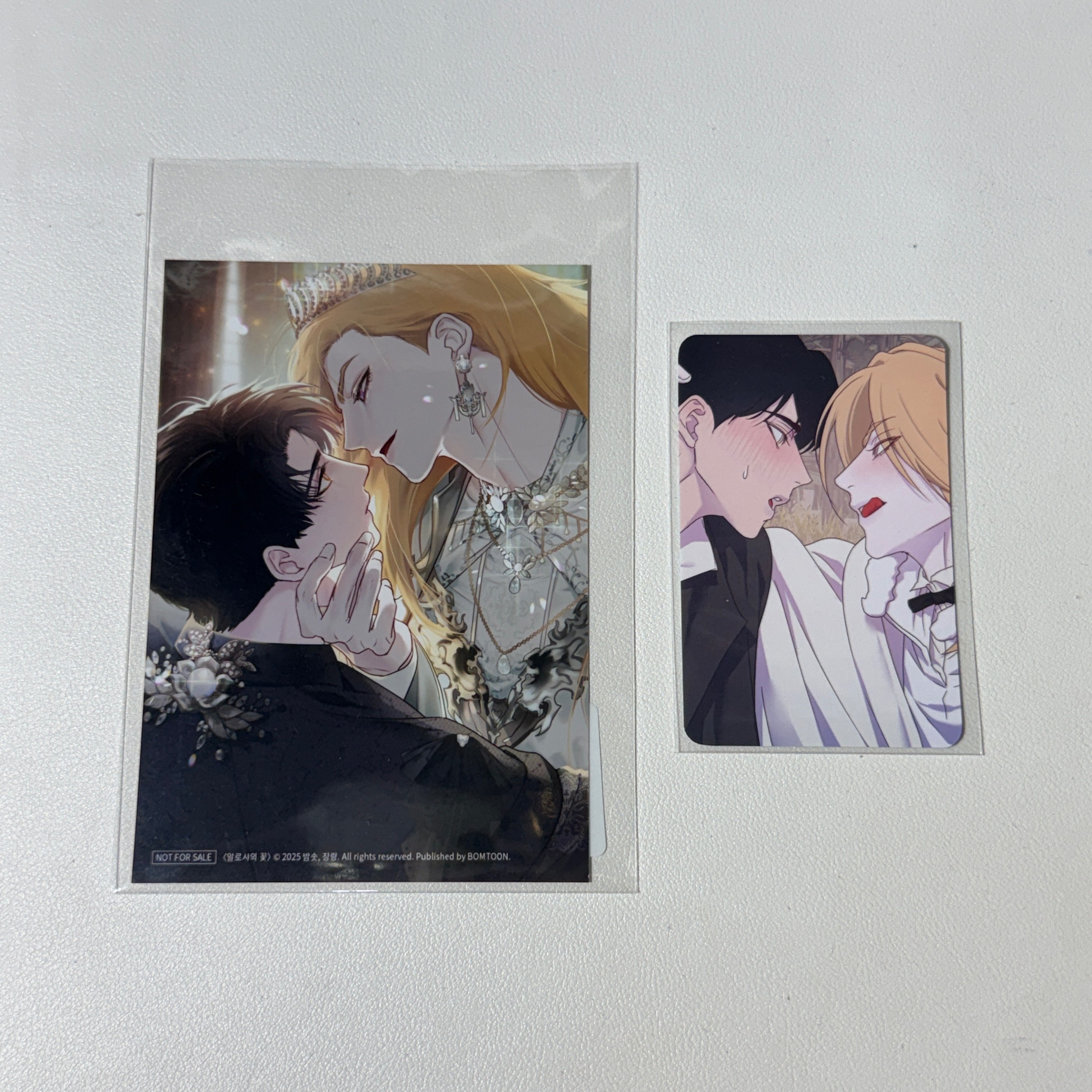 阿羅夏之花滿額明信片+小卡
