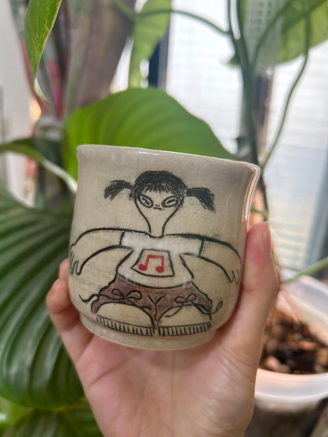 喜歡聽音樂的杯