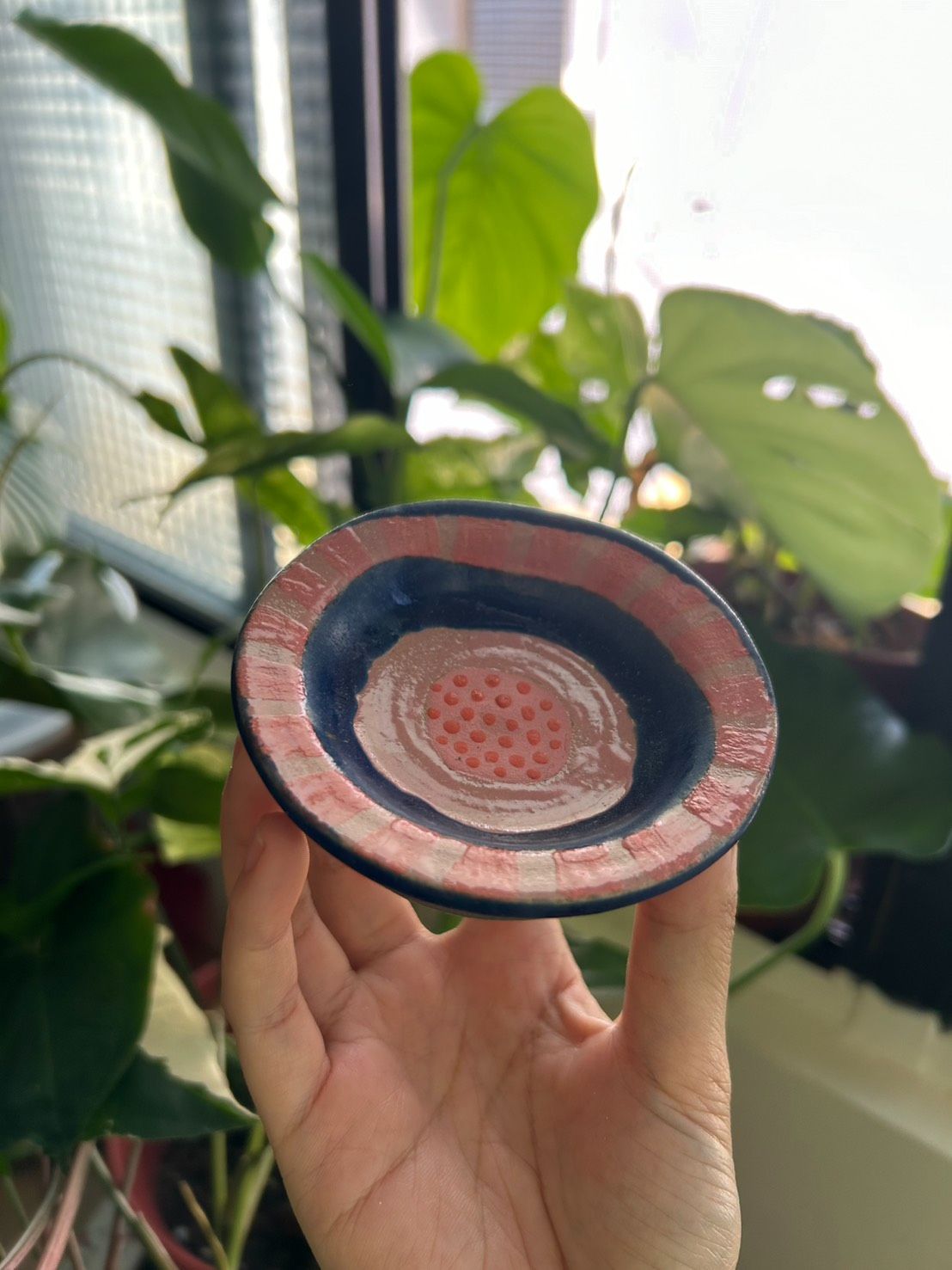 故意不待在中間的小碟子