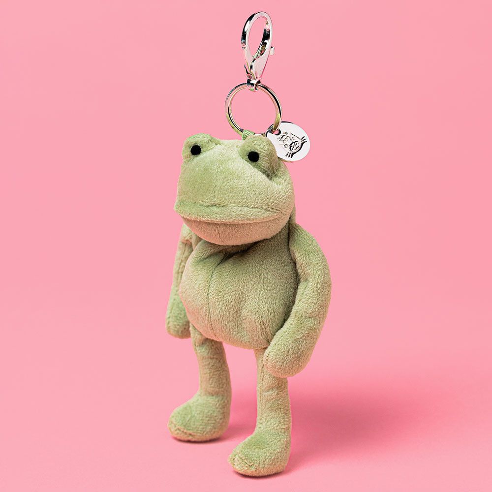 Jellycat ｜佛格斯青蛙鑰匙圈 Fergus Frog Bag Charm