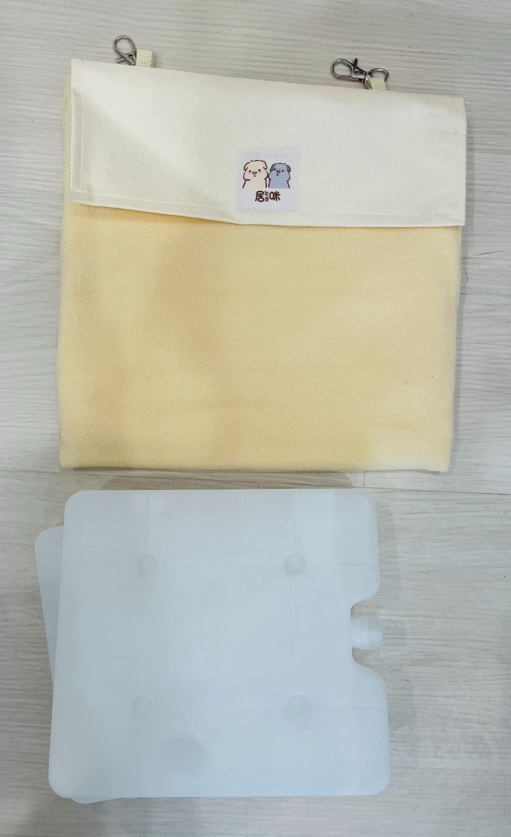 【居咪奶油風夏日冰袋】荷蘭豬兔子冰袋含防水層和吸水布袋