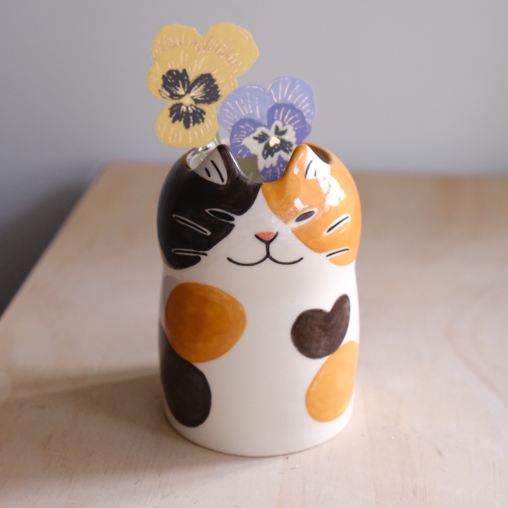 Yycat 三花貓花器2