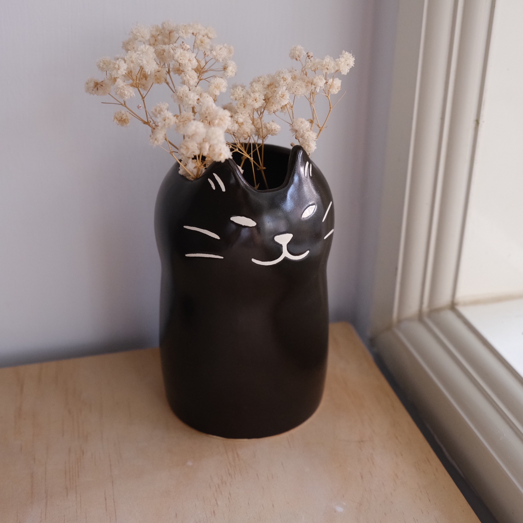 Yycat 黑貓花器2