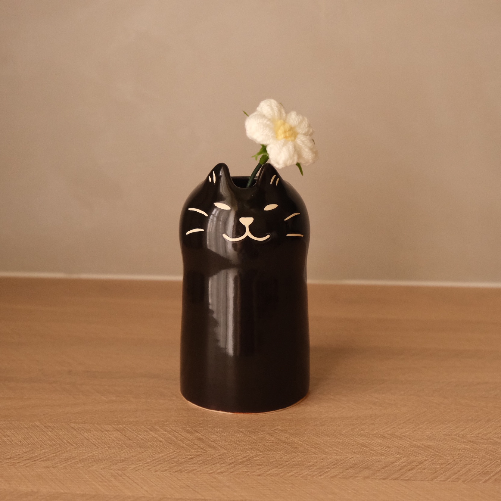 Yycat 黑貓花器