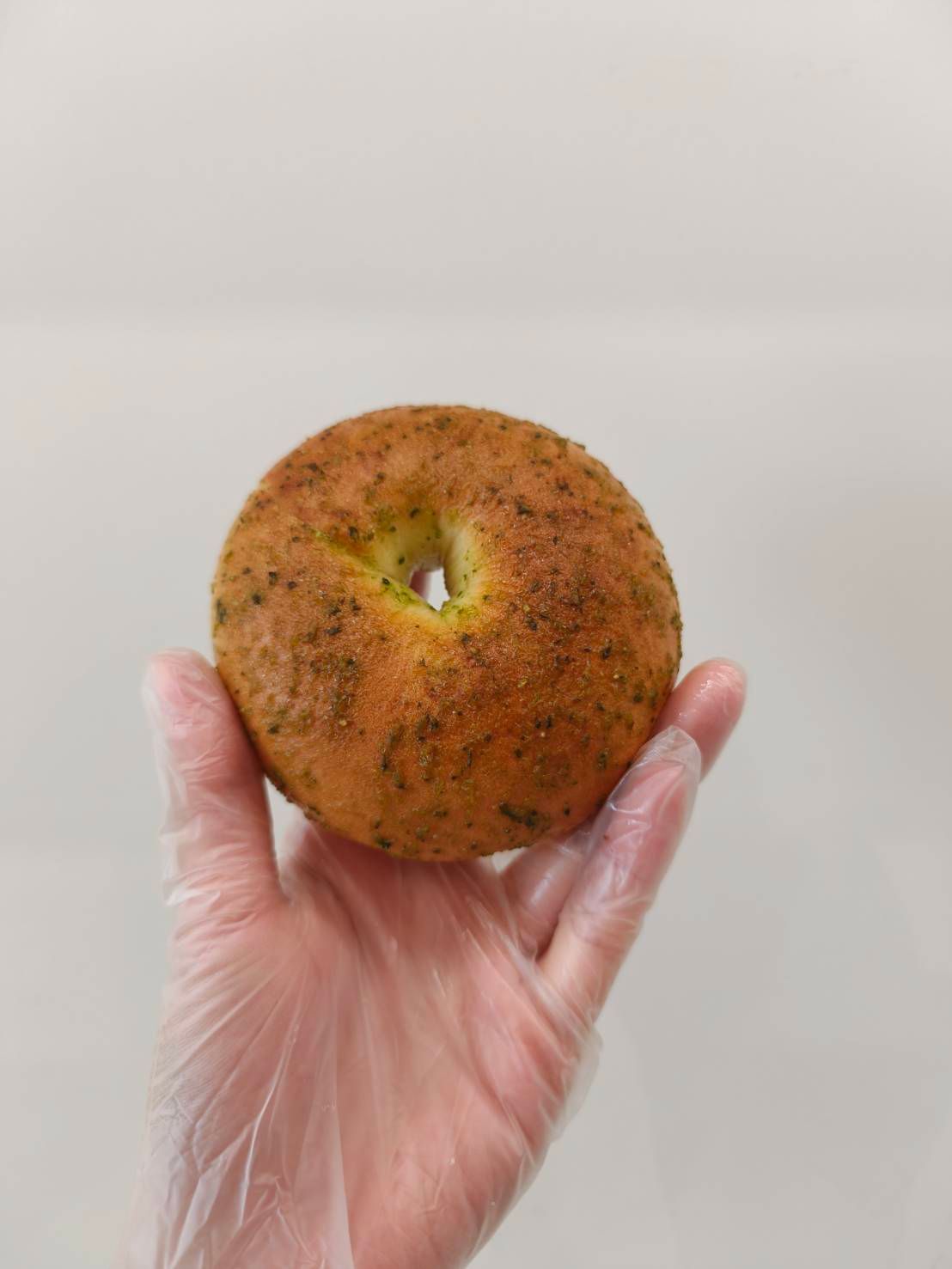 蒜味乳酪貝果