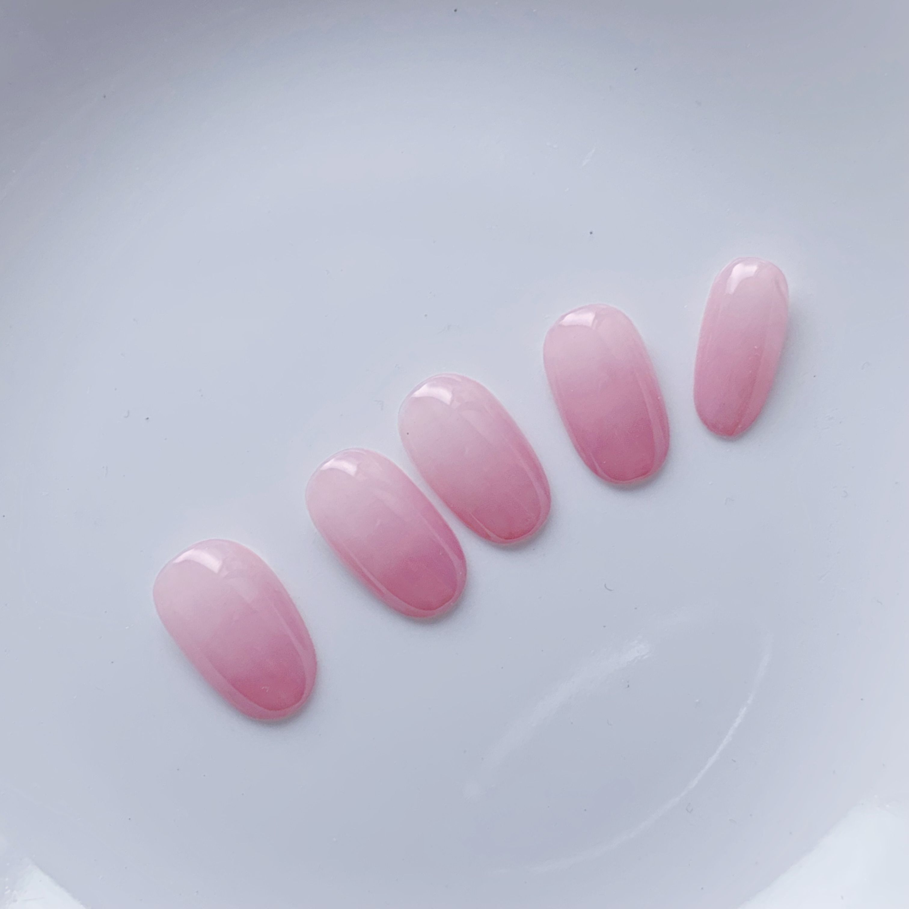 客製化禮物 腮紅感漸層指甲貼片穿戴甲訂製美甲貼 NA55