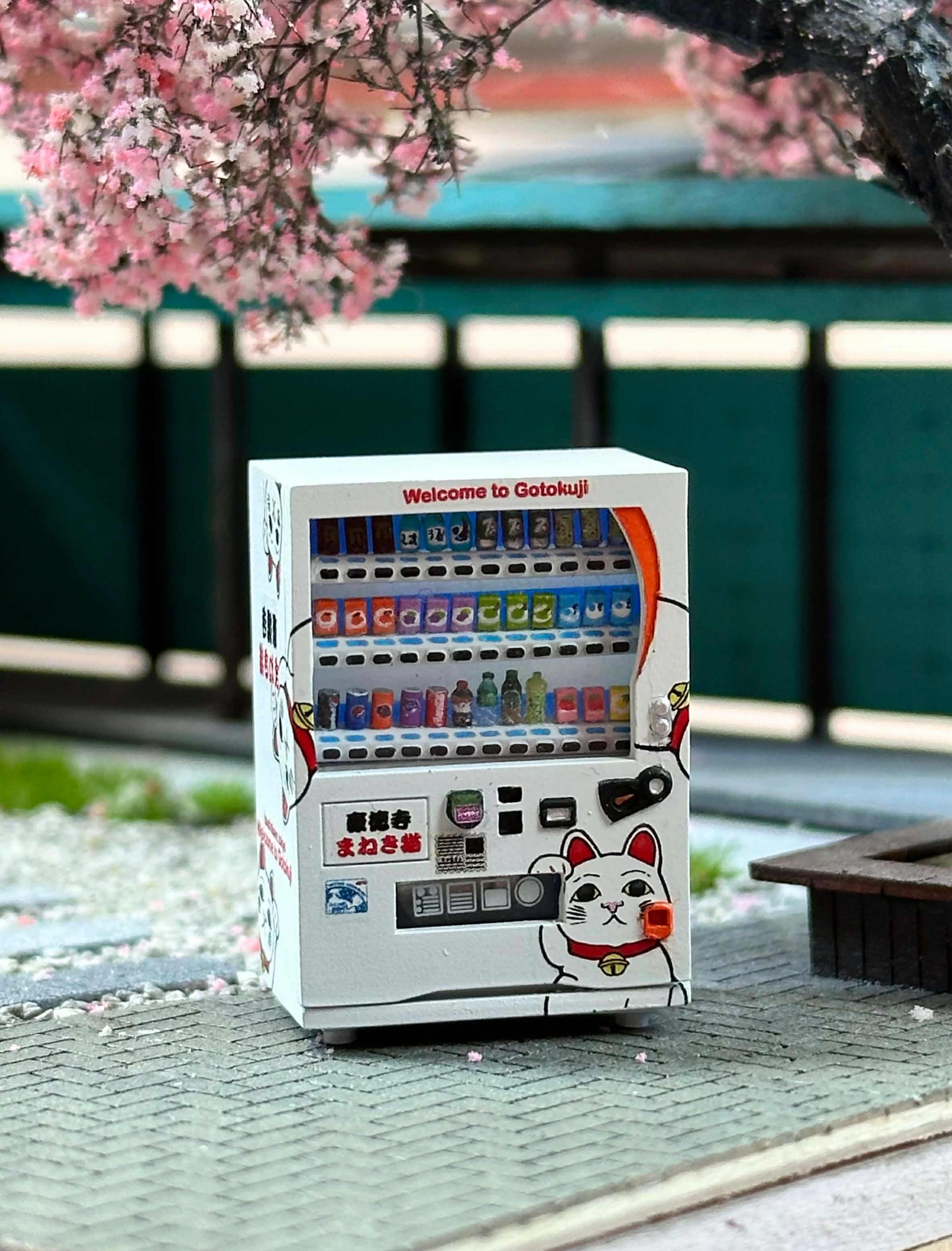 預購-KDA Studio 招財貓販賣機（磁吸）