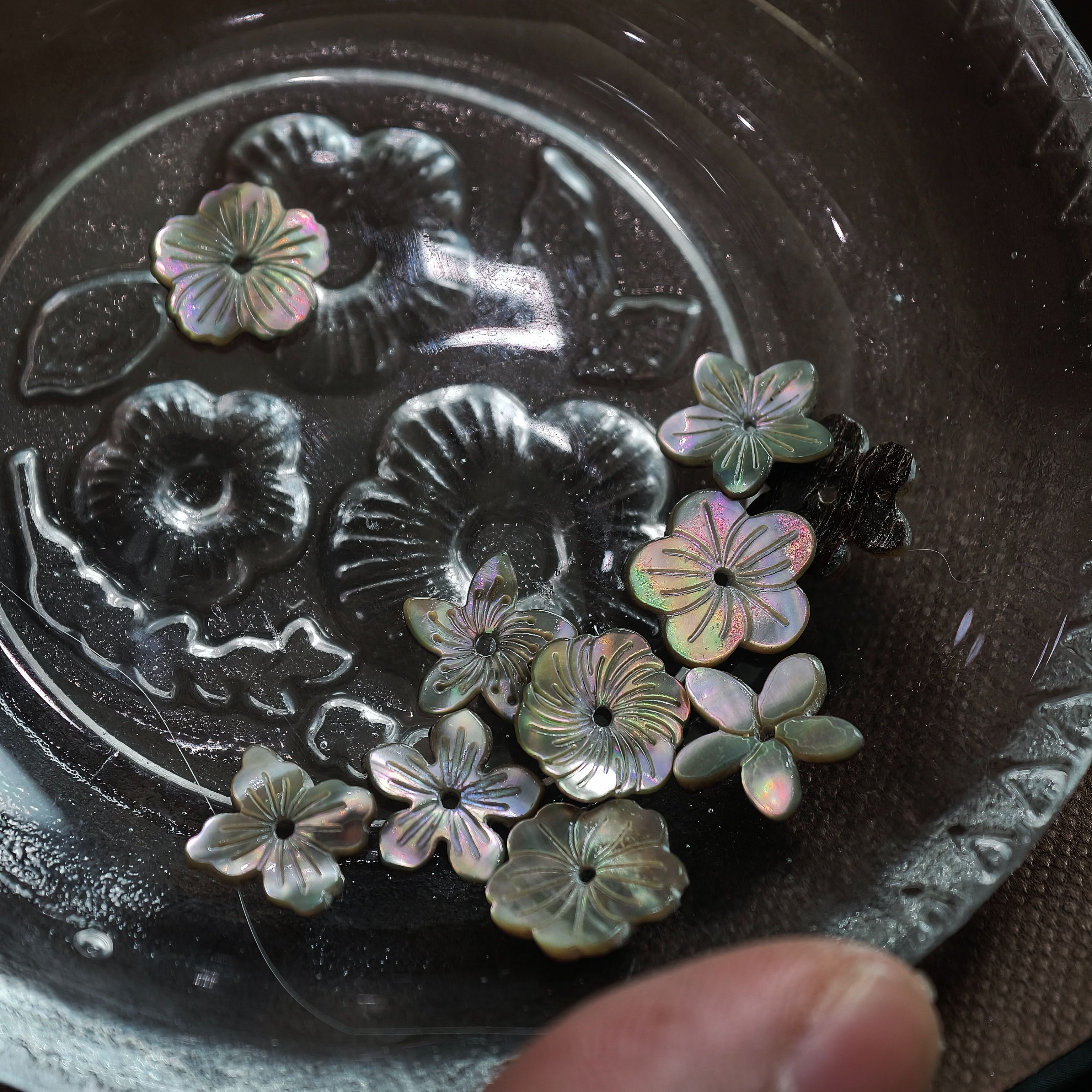 鮑魚貝雕刻素材手作材料