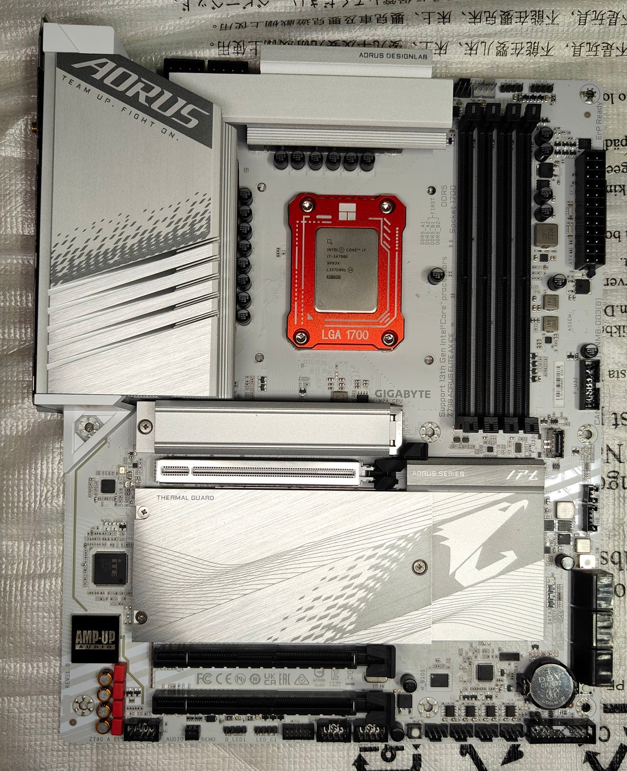 14700k + Z790 AORUS ELITE AX ICE