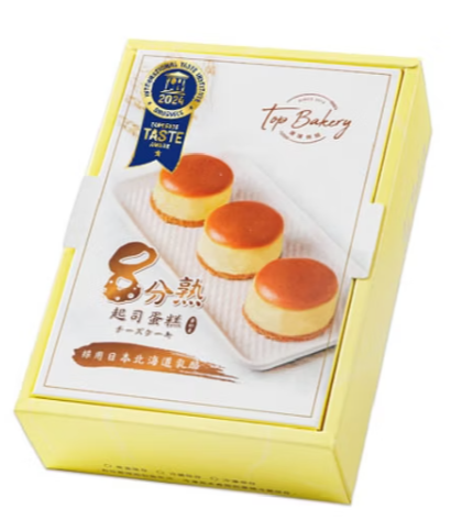 8分熟起司蛋糕禮盒6入（冷凍）