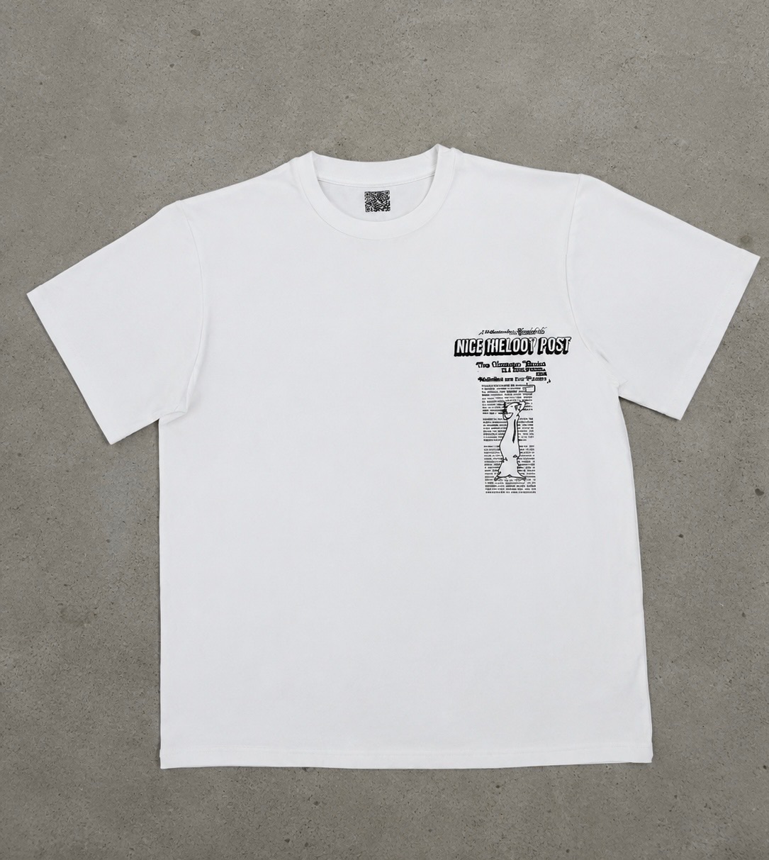 NICE MELODY POST T-SHIRT