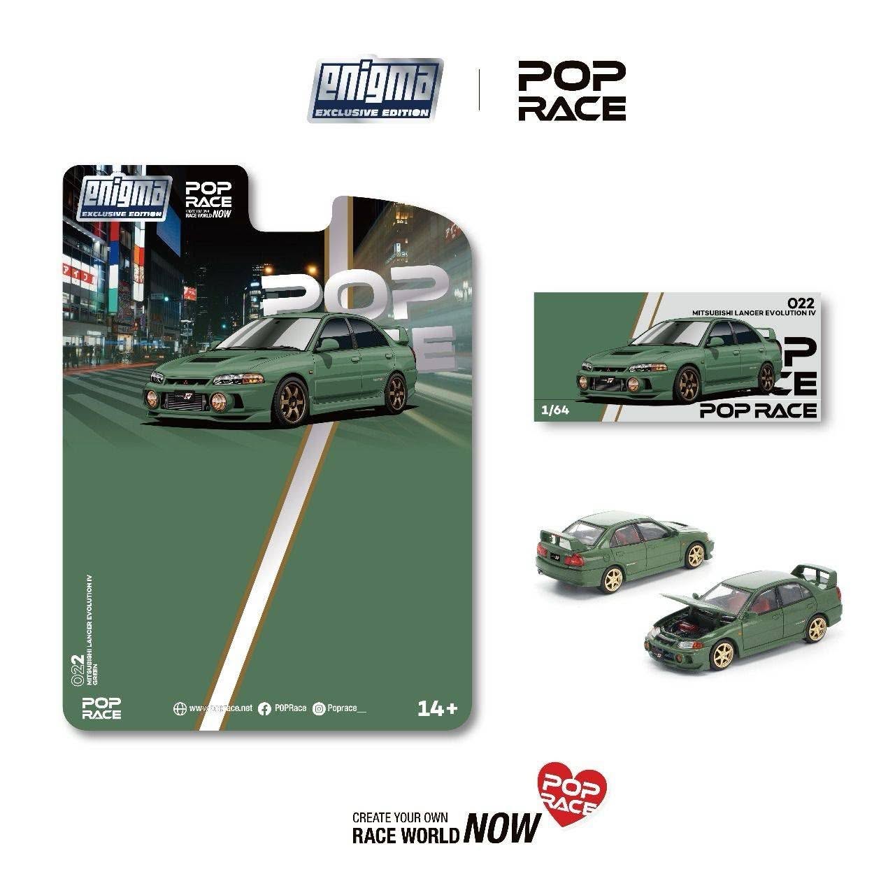 7/27 PRE022 MITSUBISHI LANCER EVOLUTION IV 綠