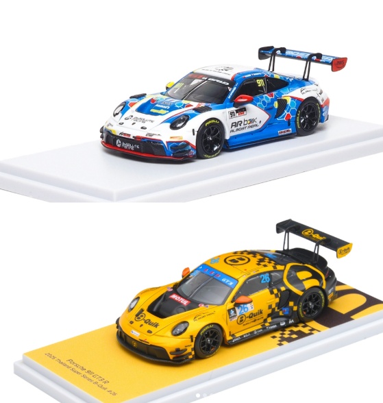 7/27 AR Box 1:64 Porsche 992 GT3 R 賽道版 