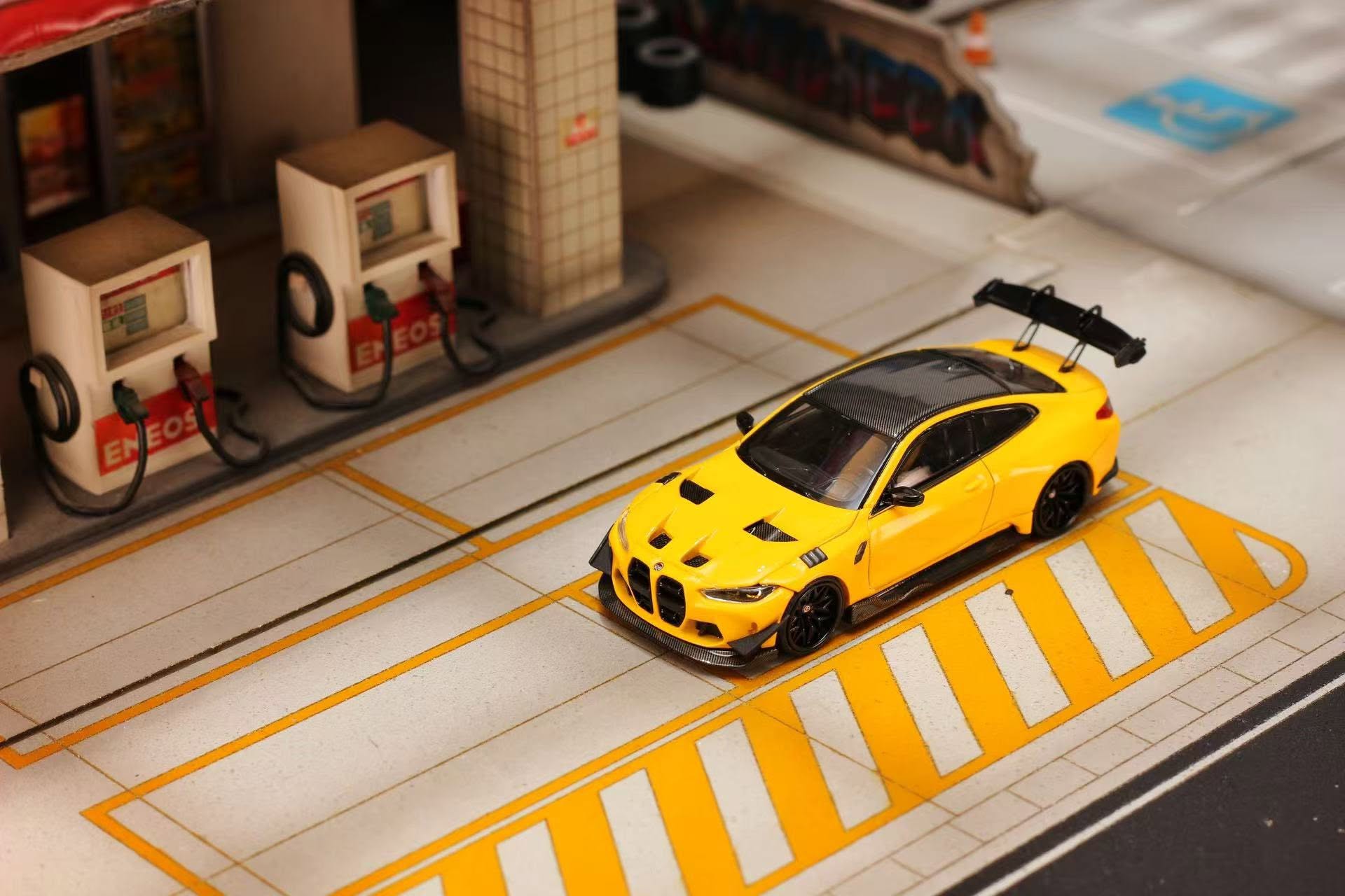 7/27 SW M4 Flossmann Full Widebody Kit G82 GTR 黃色