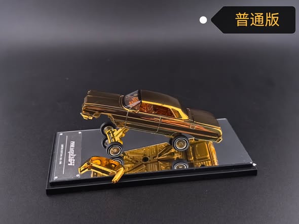 7/29 Fine Works64 1/64 Chevrolet Impala 
西海岸跳跳車 電鍍金