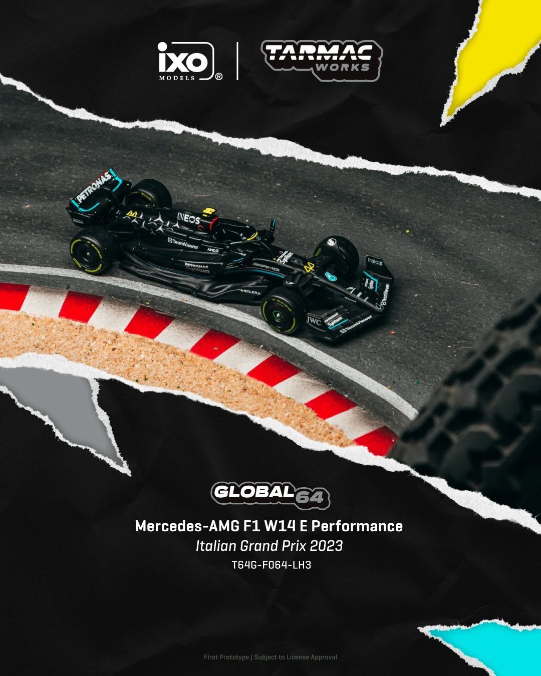 8/9 AMG F1 W14 E Performance Italian Grand Prix 2023