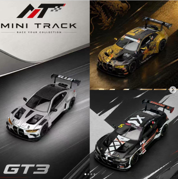 Mini Track 1/64 BMW M4 G82 GT3合金模型